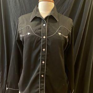 Women’s Panhandle Slim Retro Western Shirt, Snap Front